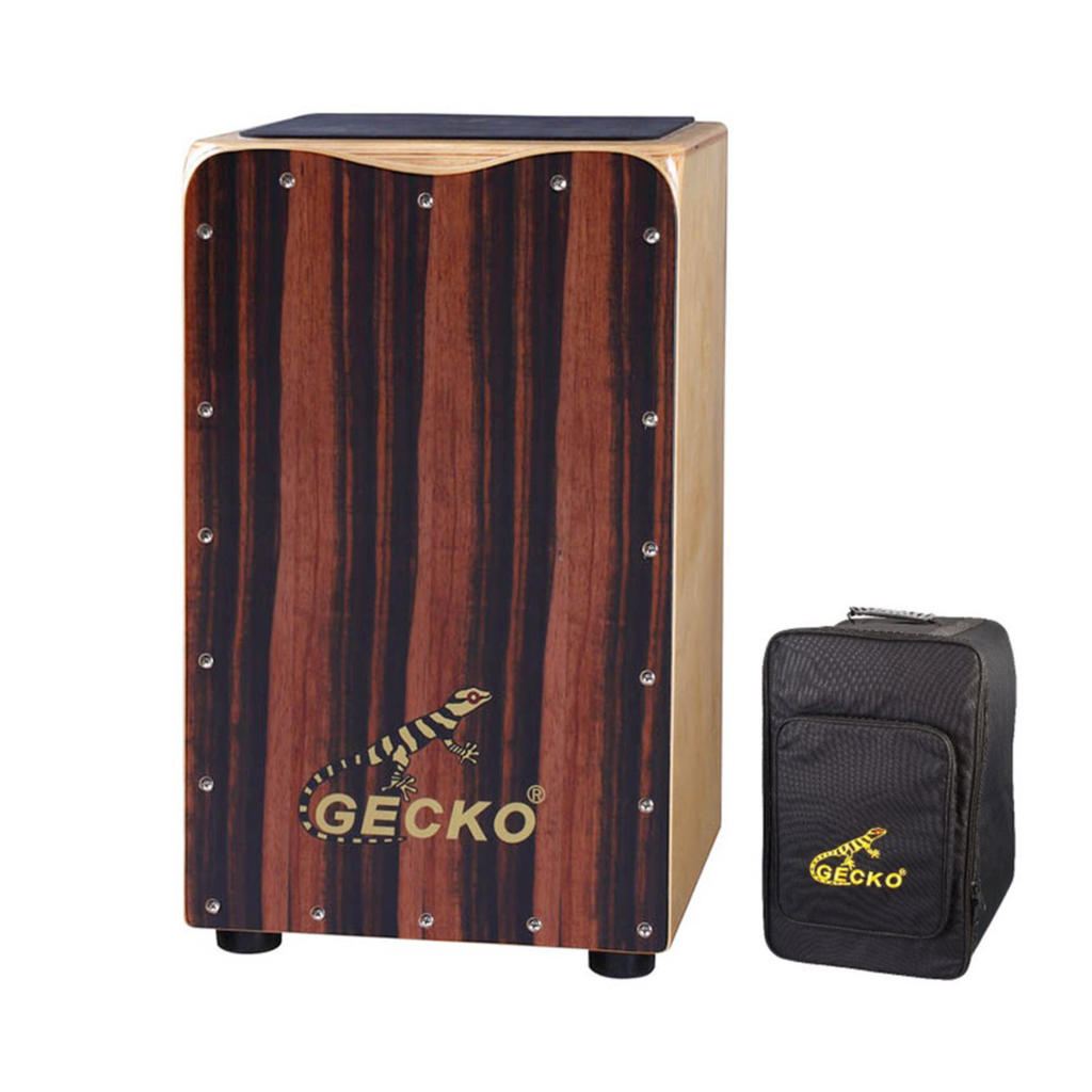 Donner カホン 内部ギター弦 カホンバッグ付き 30*30*48cm Donner カホン DCD-1 打楽器 木製 フルサイズ ボックスドラム